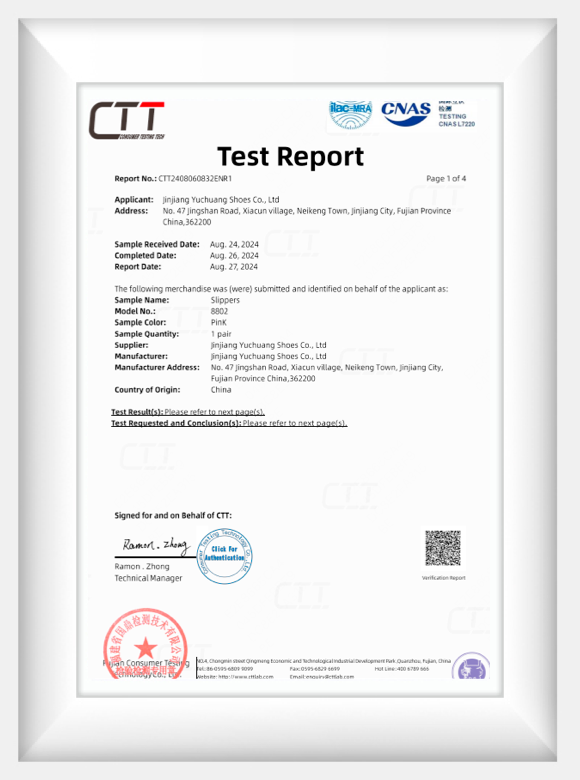 test report
