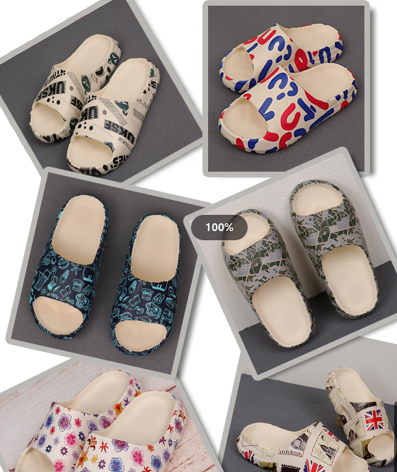 Women's EVA Cloud Slippers With Custom Logo