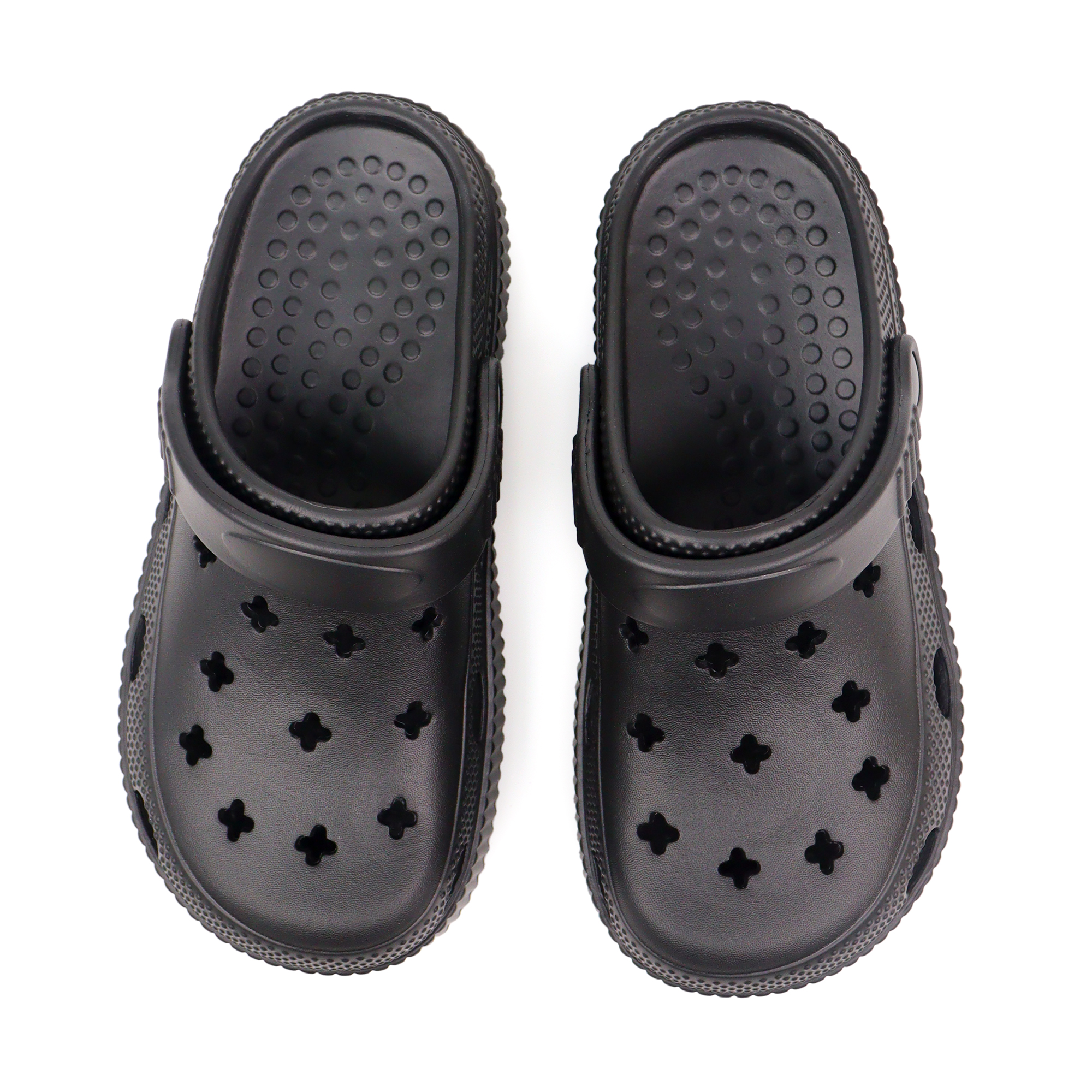 Custom Star Hole Platform Clogs