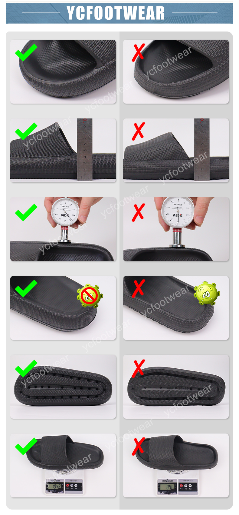 Women's EVA Cloud Slippers With Custom Logo