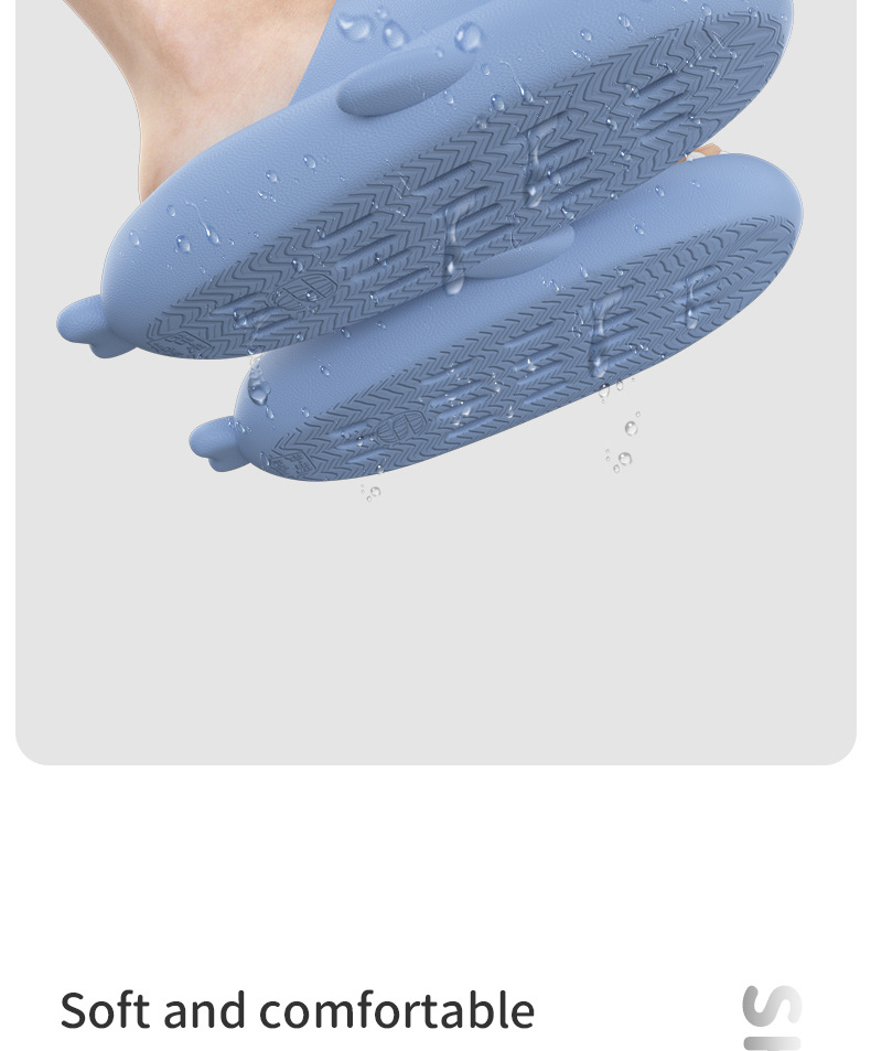 custom colorful EVA bathroom shark slippers